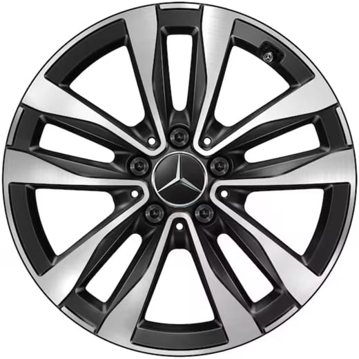 Jantes Classe C W206 Hybrid 17 pouces noir original Mercedes-Benz | A2064016000/6100 7X23-W206