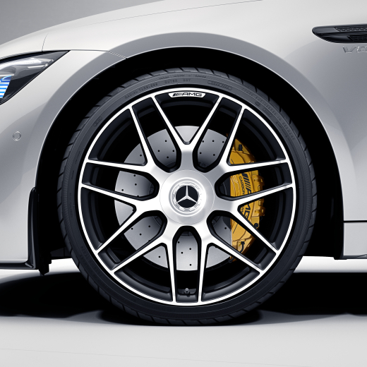 Jantes forgées 21 pouces AMG GT X290 à branches croisées finition polie Original Mercedes-AMG | A2904010800/09007X36