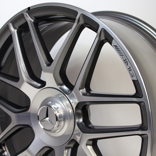 Lot de jantes forgées AMG 20 pouces Classe S Cabrio A217 gris | A2224014200/4300-7X21-A217