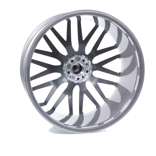 Jantes forgées AMG 23 pouces GLS X167 à branches croisées gris titane | A1674018500/8600-7X21