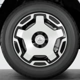 Jantes G-Class W465 19 pouces noir à 5 branches d'origine Mercedes-Benz