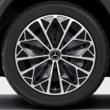 Jantes GLB EQ X244 19 pouces noir multibranches Original Mercedes-Benz