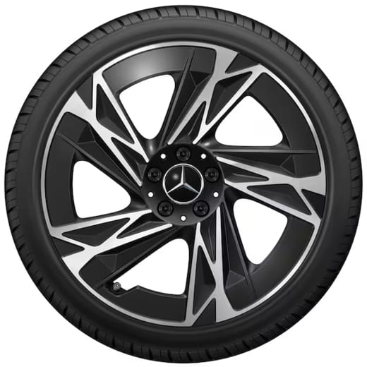 Jantes GLB EQ X244 19 pouces noir origine Mercedes-Benz | A2444010100/0900 7X23-X244