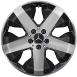 Jantes GLB X247 18 pouces noir 5 branches Original Mercedes-Benz
