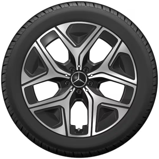 Jantes GLC EQ SUV X540 20 pouces noir 5 trous Original Mercedes-Benz | A5404013500/3600 7X23-X540