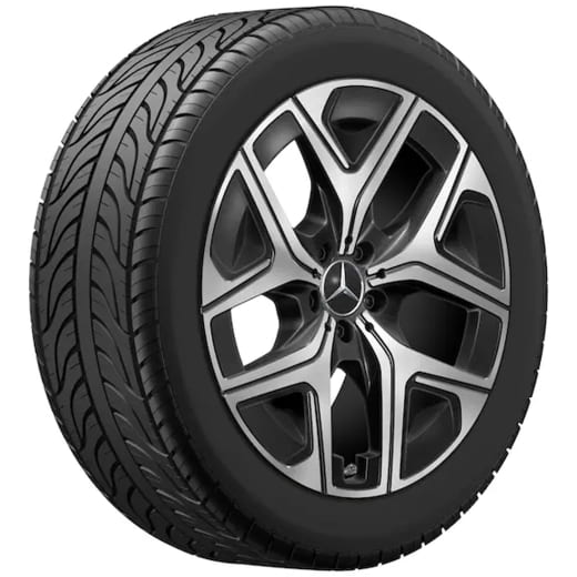 Jantes GLC EQ SUV X540 20 pouces noir 5 trous Original Mercedes-Benz | A5404013500/3600 7X23-X540