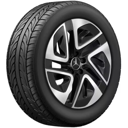 Jantes GLC SUV X540 19 pouces noir design Aero original Mercedes-Benz | A5404012900/3000 7X23