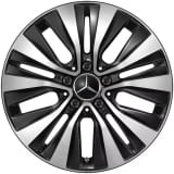 Jantes Mercedes-Benz CLA Shooting Brake X118 17 pouces 5 doubles branches noir