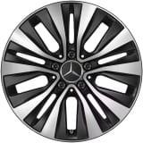 Jantes Mercedes-Benz GLB X247 17 pouces 5 doubles branches noir mat