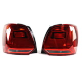 Jeu de blocs feu arrière GTI assombris VW Polo 5 6C facelift Original Volkswagen