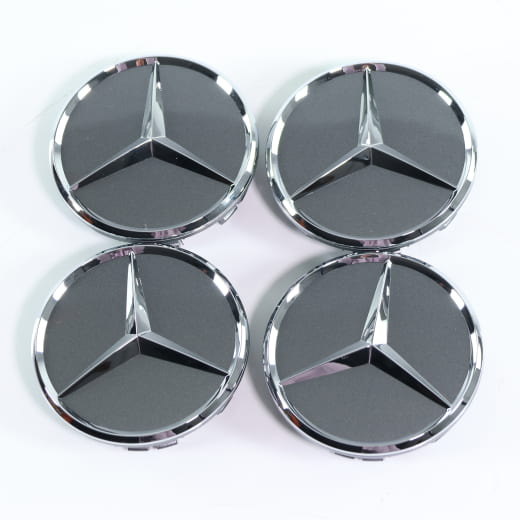 Lot de cache moyeu Tremolitgrau 66,8 mm Original Mercedes-Benz | A0004003800 9130