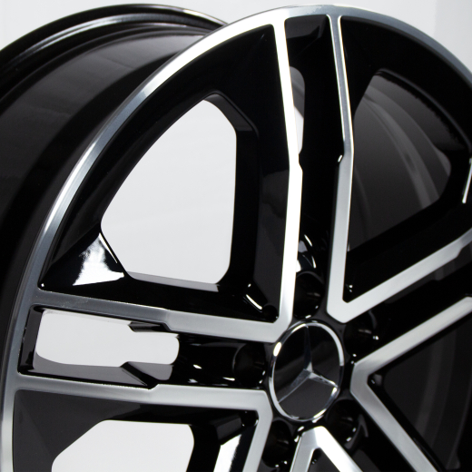 Jeu de jantes Mercedes-Benz d'origine 19 pouces CLA C118/X118 noir  | A17740136007X23-118