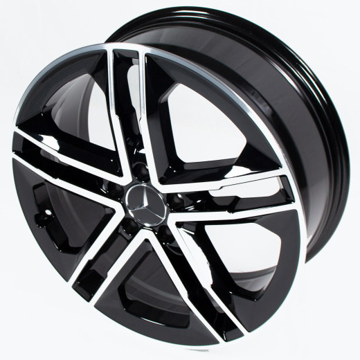 Jeu de jantes Mercedes-Benz d'origine 19 pouces CLA C118/X118 noir  | A17740136007X23-118