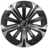 Jeu de jantes 19 pouces Classe E W214 berline noir design 5 branches Original Mercedes-Benz