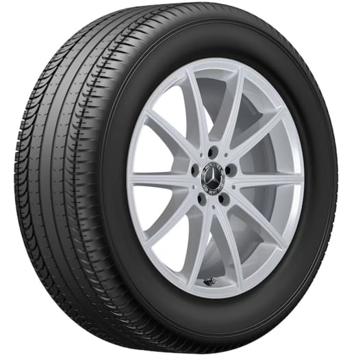 Jeu de jantes 19 pouces GLE SUV V167 argent Original Mercedes-Benz | A1674010400/0500 7X45-V167