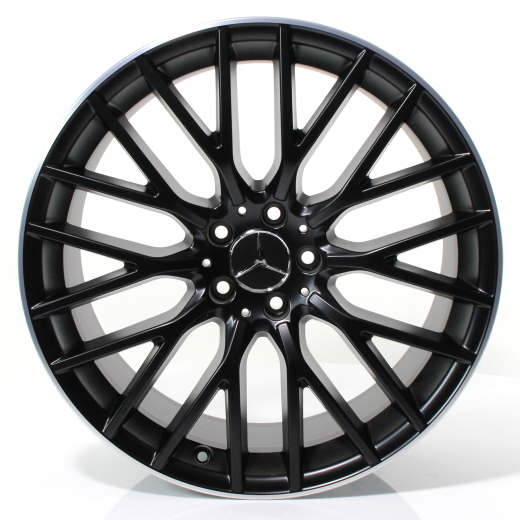 Jeu de jantes 20 pouces Classe S 223 rayons en Y noir mat Original Mercedes-Benz | A22340138/39007X71