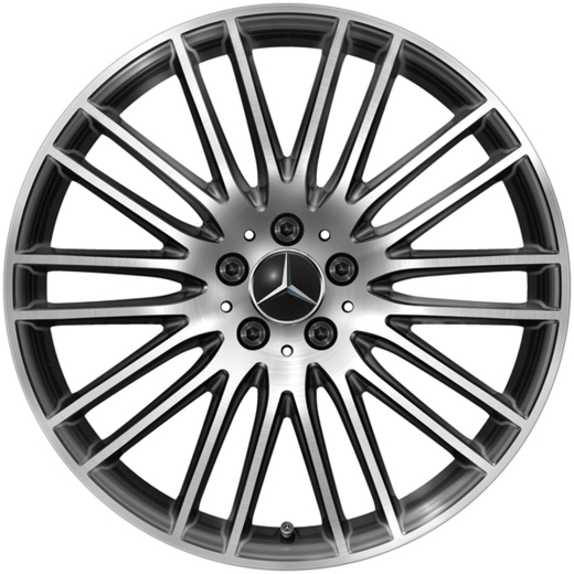 Jeu de jantes 20 pouces GLC Coupé C254 noir multibranches Original | A2544014800 7X23-C254