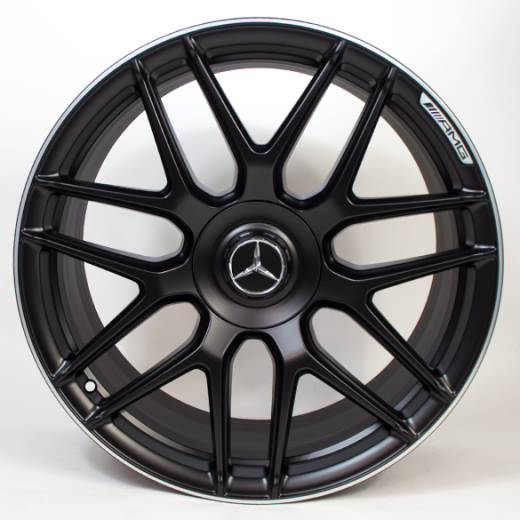 Jantes forgées AMG GT X290 21 pouces à branches croisées noir mat originales Mercedes-AMG | A29040108/0900-7X71
