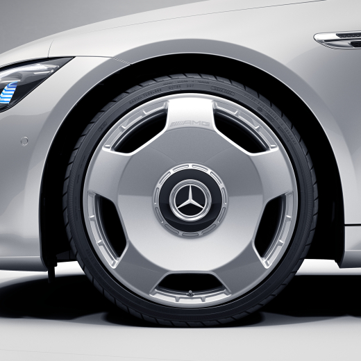 Jeu de jantes forgées AMG GT X290 21 pouces 5 trous argent poli original Mercedes-AMG | A2904011400/1500-7X15