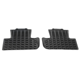 Kit de tapis de sol en caoutchouc Audi Q3 F3 2 pièces arrière d'origine