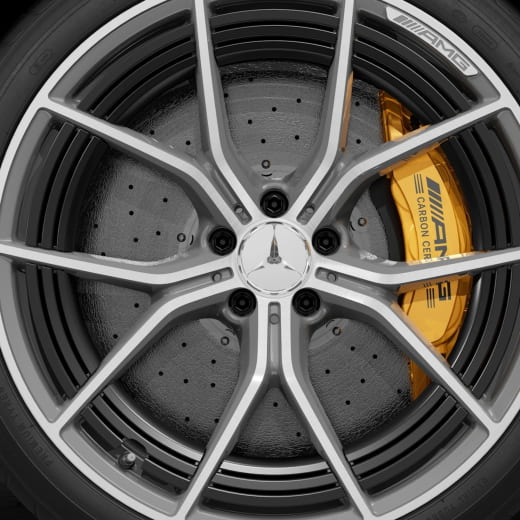 Jeu de disques de frein céramique AMG avant AMG GT C192 Original Mercedes-AMG | C192-Keramik-Bremsanlage