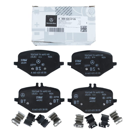Jeu de plaquettes de frein AMG plaquettes de frein arrière GLE 167 Original Mercedes-Benz | A0004203705-167
