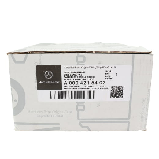 Jeu de plaquettes de frein avant CLE Cabrio A236 Original Mercedes-Benz | Bremsbelag-vorne-A236