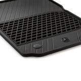 Tapis caoutchouc, lot de tapis de sol noirs avant Classe S, pièce d'origine Mercedes-Benz