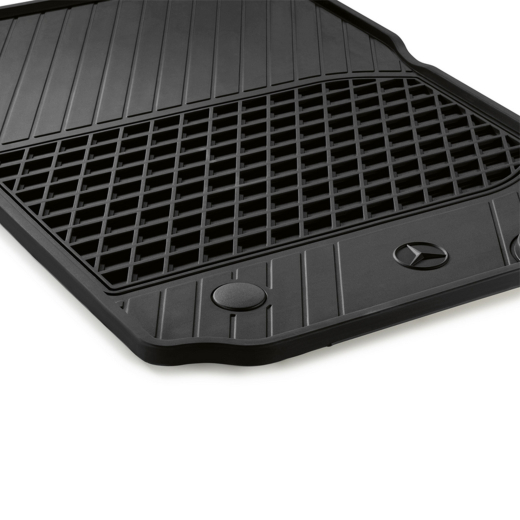 Tapis de sol en caoutchouc avant Classe S, pièce d'origine Mercedes-Benz | A2226807605 9G33