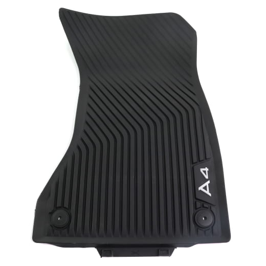 Juego de alfombrillas de goma de 2 piezas delanteras A4 Original Audi | 8W1061501 041