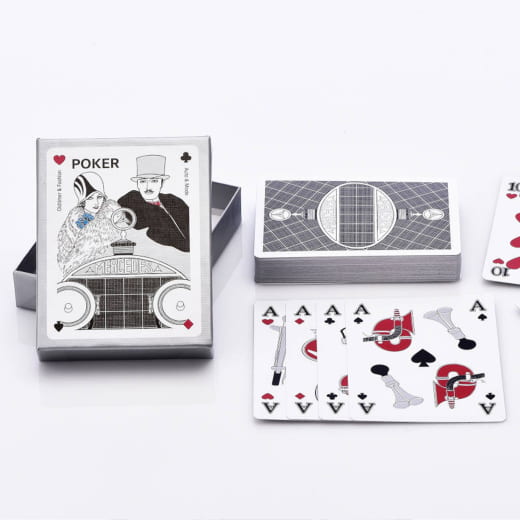 Juego de cartas de póker Set de cartas Original Mercedes-Benz | B66052378