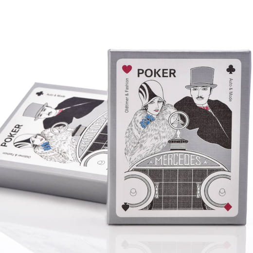 Juego de cartas de póker Set de cartas Original Mercedes-Benz | B66052378