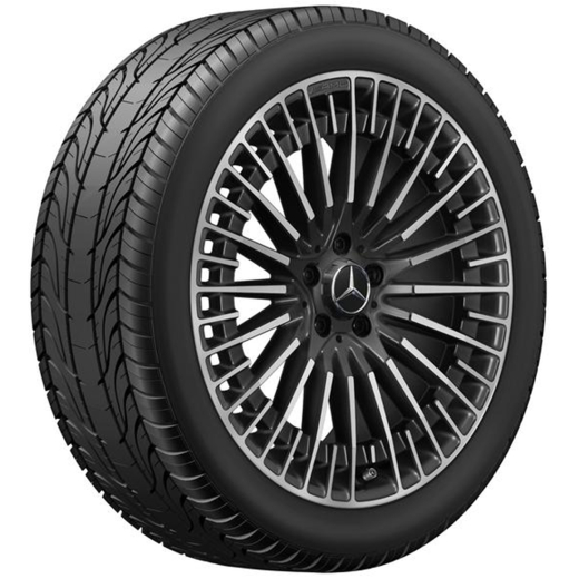 Llantas AMG de 20 pulgadas EQB X243 negro Original Mercedes-Benz | A2434010600-7X23-EQB