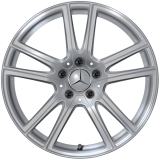 Juego de llantas de 18 pulgadas GLC X254 plata vanadio 5 radios dobles Original Mercedes-Benz