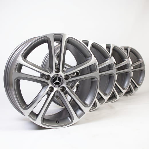 Llantas originales Mercedes-Benz de 18 pulgadas Clase C 206 tremolit-metallic | A2064016400/6500-7X44