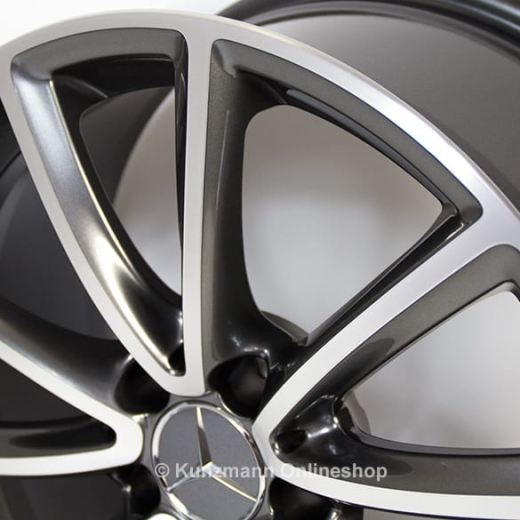 Juego de llantas de 18 pulgadas SLC R172 Original Mercedes-Benz tremolit-metallic | A1724012000/2100-7X44