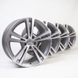 Juego de llantas de 19 pulgadas B-Class W247 rueda de 5 dobles radios gris Original Mercedes-Benz