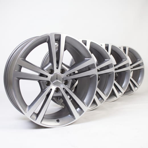 Juego de llantas de 19 pulgadas B-Class W247 gris Original Mercedes-Benz | A17740108007X69-247
