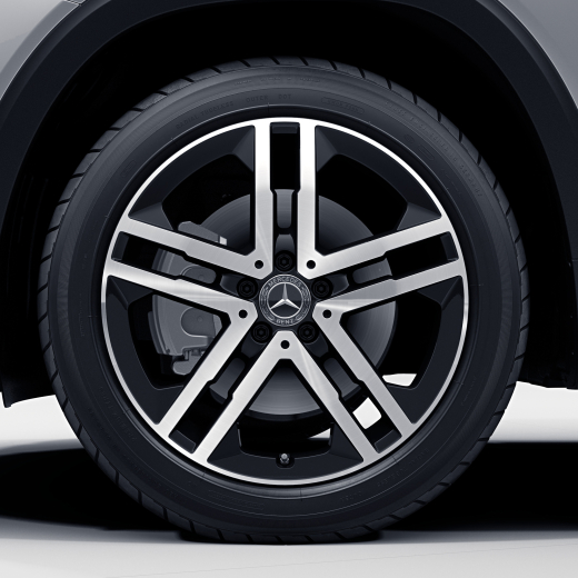 Juego de llantas 19 pulgadas 5 radios dobles GLB X247 original Mercedes-Benz | A24740139007X23-GLB