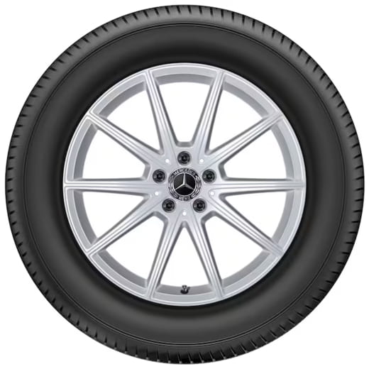 Juego de llantas 19 pulgadas GLE SUV V167 plata Original Mercedes-Benz | A1674010400/0500 7X45-V167