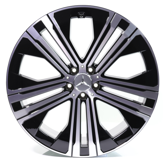 Llantas de 22 pulgadas EQS V297 negro original Mercedes-Benz | A2974011200 7X23-B