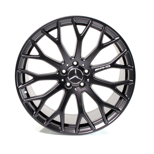 Juego de llantas AMG GT / GT S 19 / 20 pulgadas negro mate | A1904012800/3000-7X35