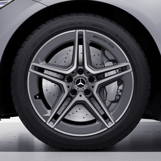 Llantas AMG 19 pulgadas gris S-Klasse 223 original Mercedes-Benz | A2234011300/14007Y51