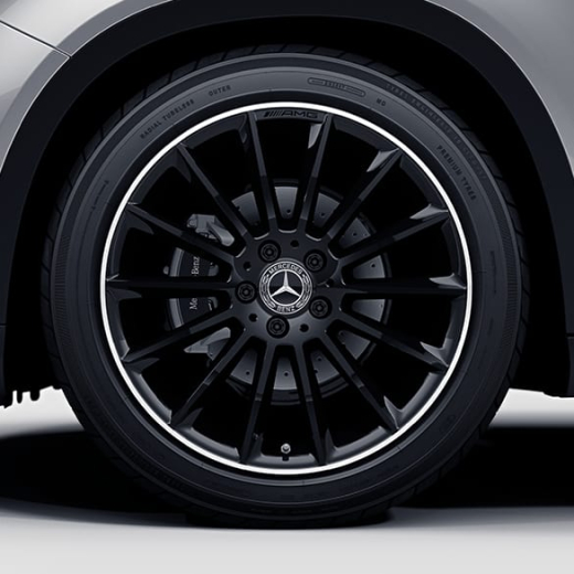 Juego de llantas AMG de 19 pulgadas de radios múltiples GLA X156 Original Mercedes-Benz | A15640128007X72-Satz