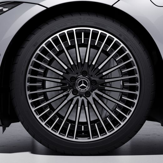 Llantas AMG de 21 pulgadas EQS V297 negras Original Mercedes-AMG | A2974011500-7X23
