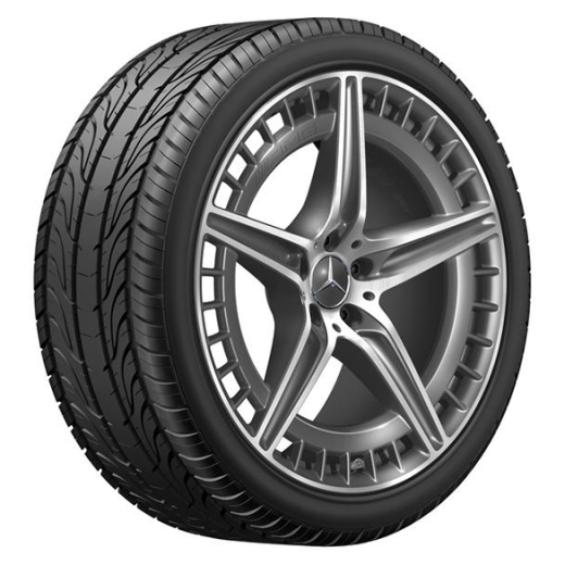 Llantas AMG 21 pulgadas EQS V297 gris tantalio | A2974011600 7Y51