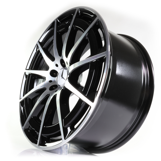 Llantas AMG de 21 pulgadas EQS V297 negro Original Mercedes-Benz | A2974011400-7X23