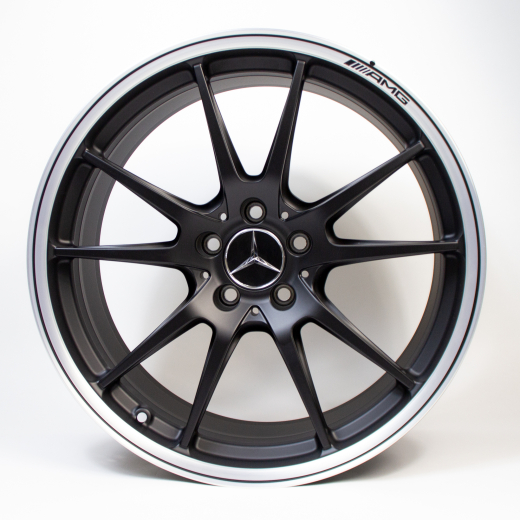 C 63 AMG llantas forjadas 19 y 20 pulgadas C-Klasse 205 negro mate Original Mercedes-Benz | A2054017400/7500-7X71