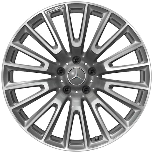 Juego de llantas forjadas G63 AMG de 22 pulgadas W465 Original Mercedes-Benz | A4654011000 7X21-W465