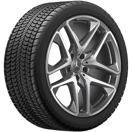 Juego de llantas G63 AMG de 21 pulgadas G-Klasse W465 gris | A4634011900 7X21-W465